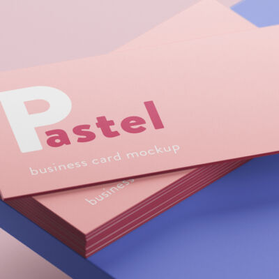 Pastel B Card